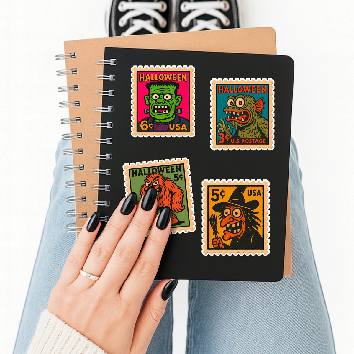 Lockness Monster Stamp