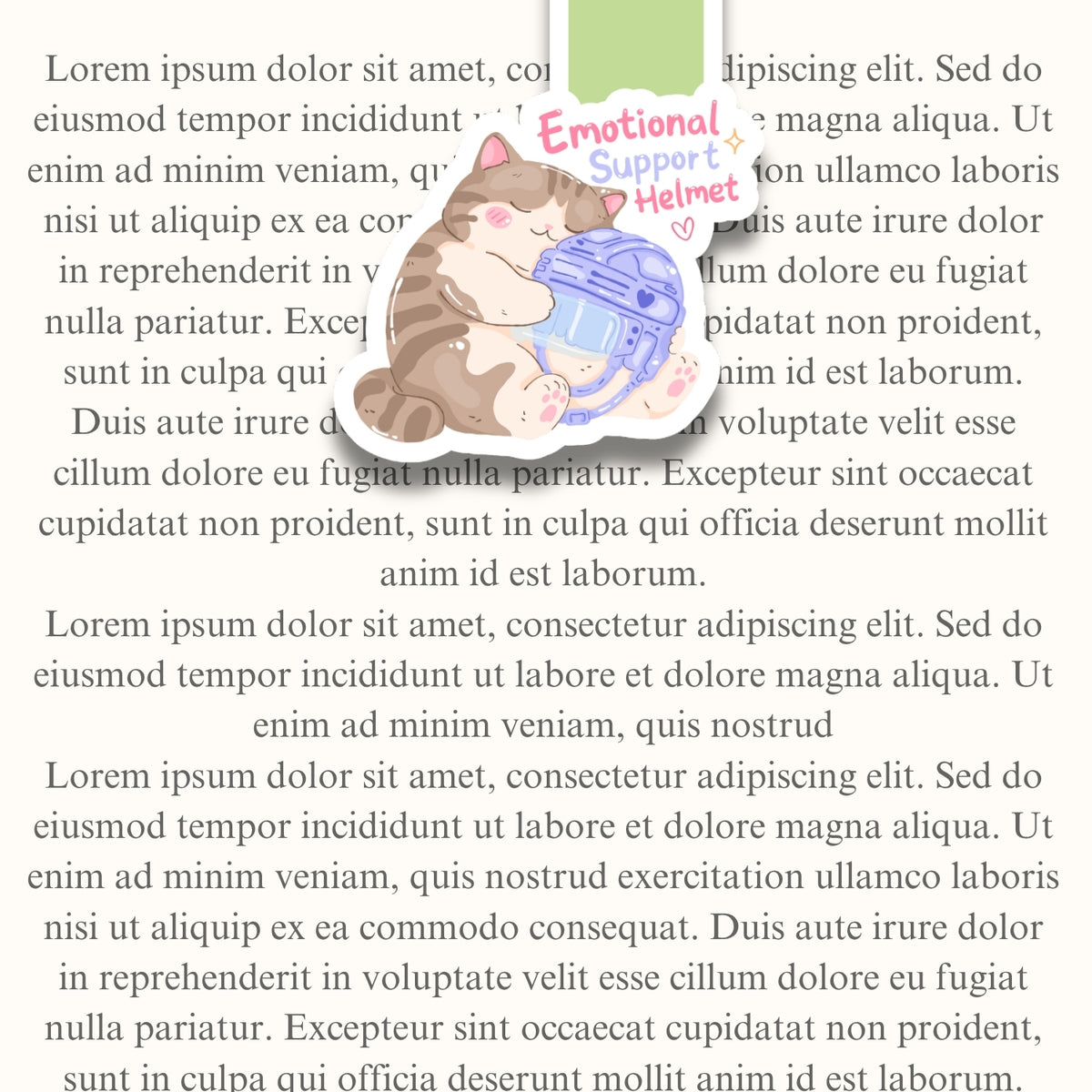 Emotional Support Helmet