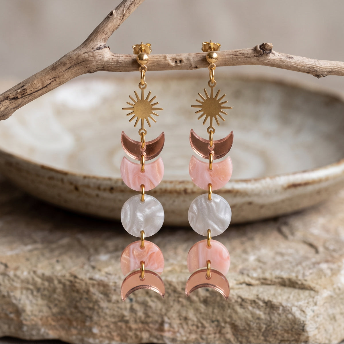 Pink Sun & Moon