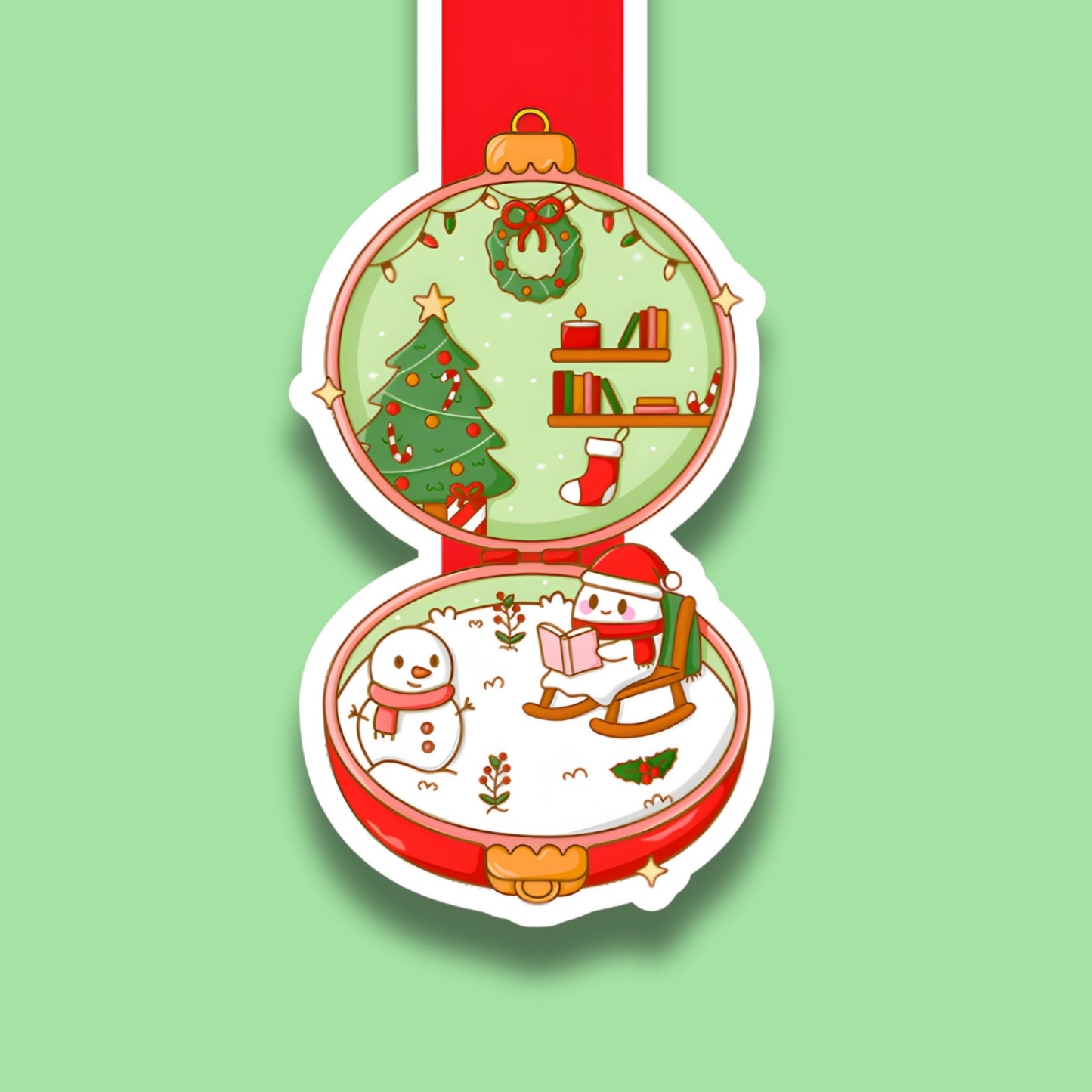 Christmas Ghost Ornament