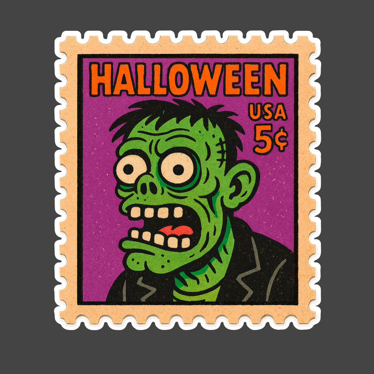 Zombie Stamp