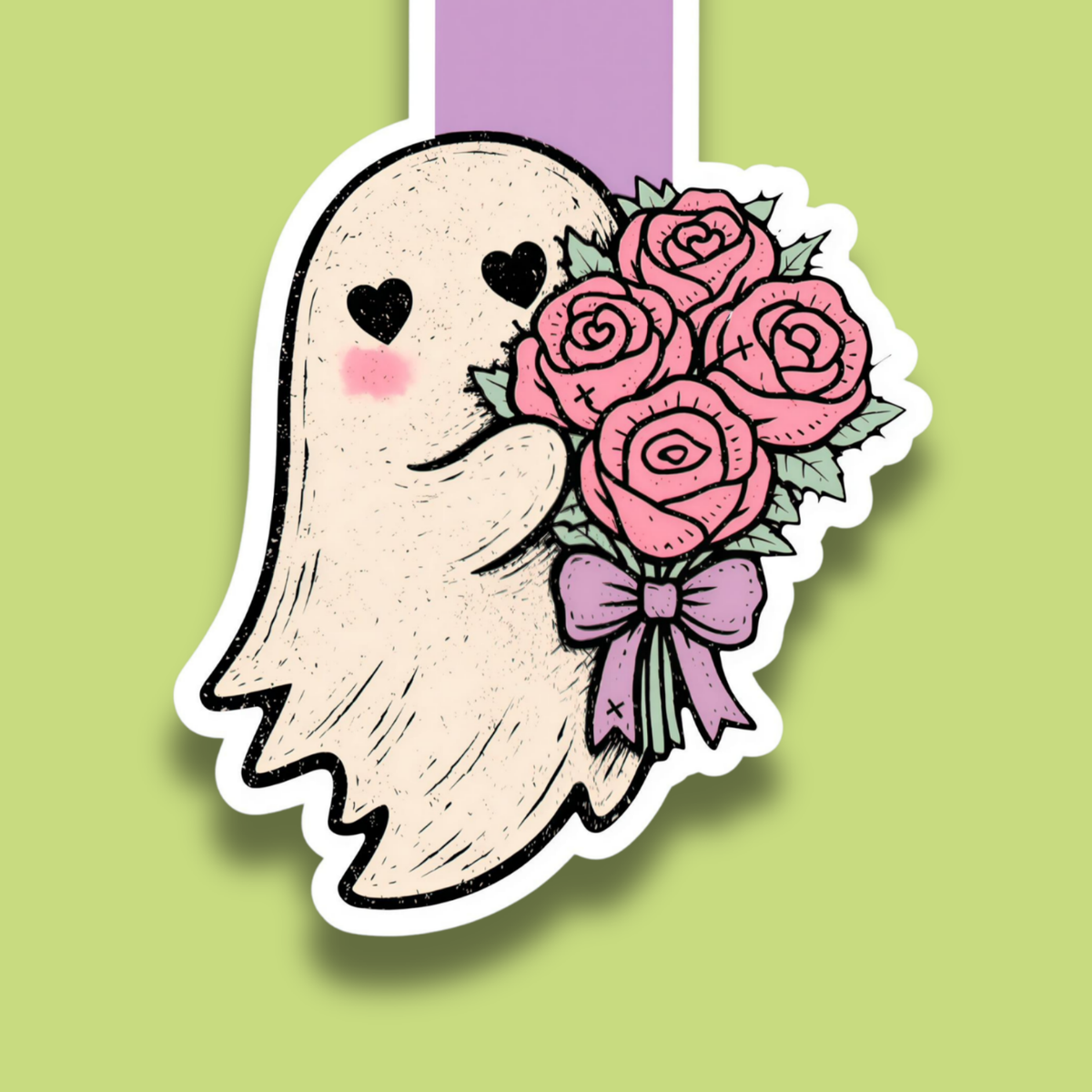 Ghost with Roses