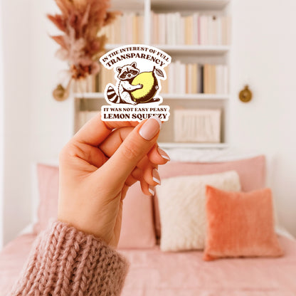 Raccoon Lemon Squeezy