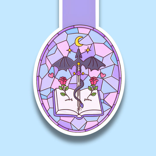 Stained Glass Fantasy Dragon