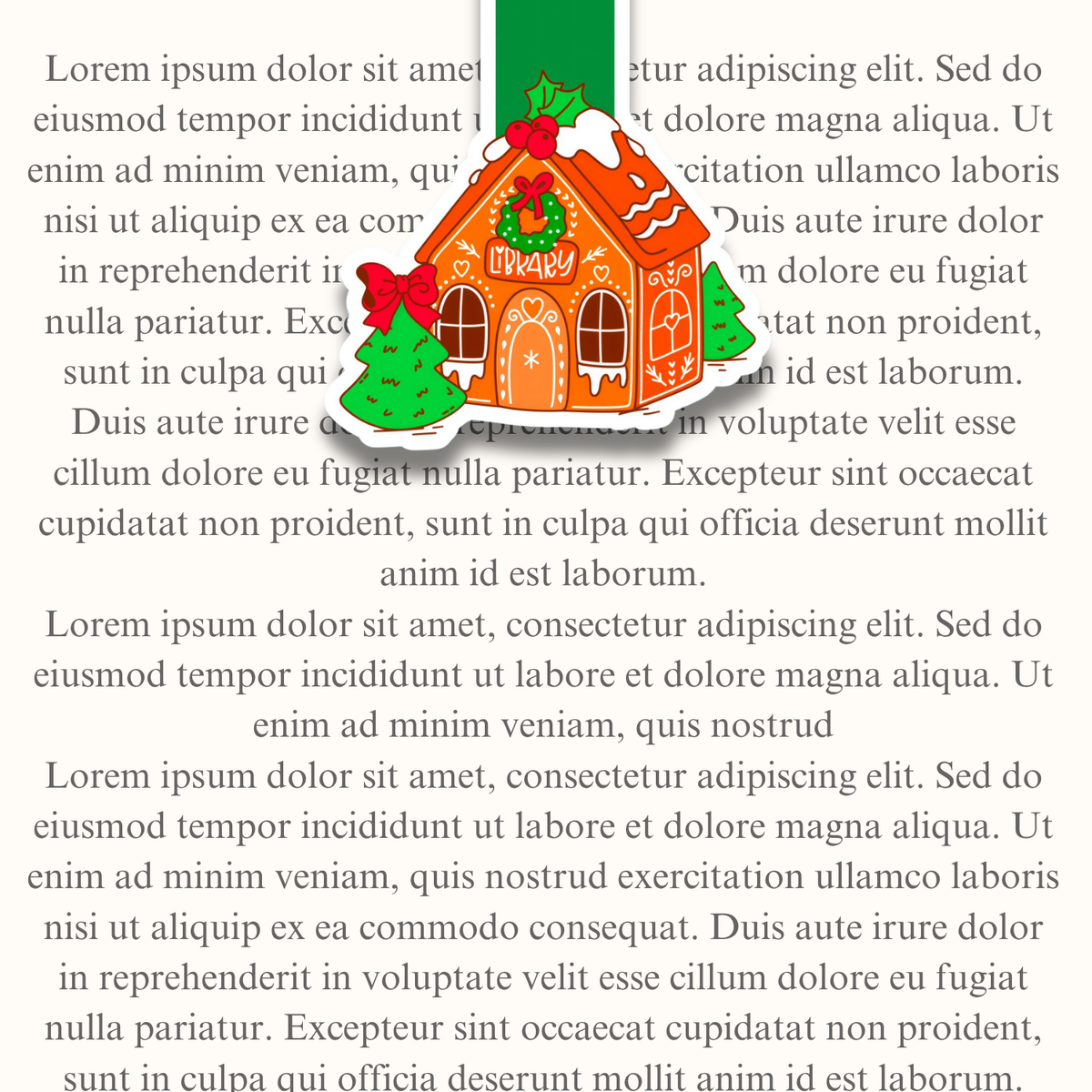 Christmas Gingerbread House