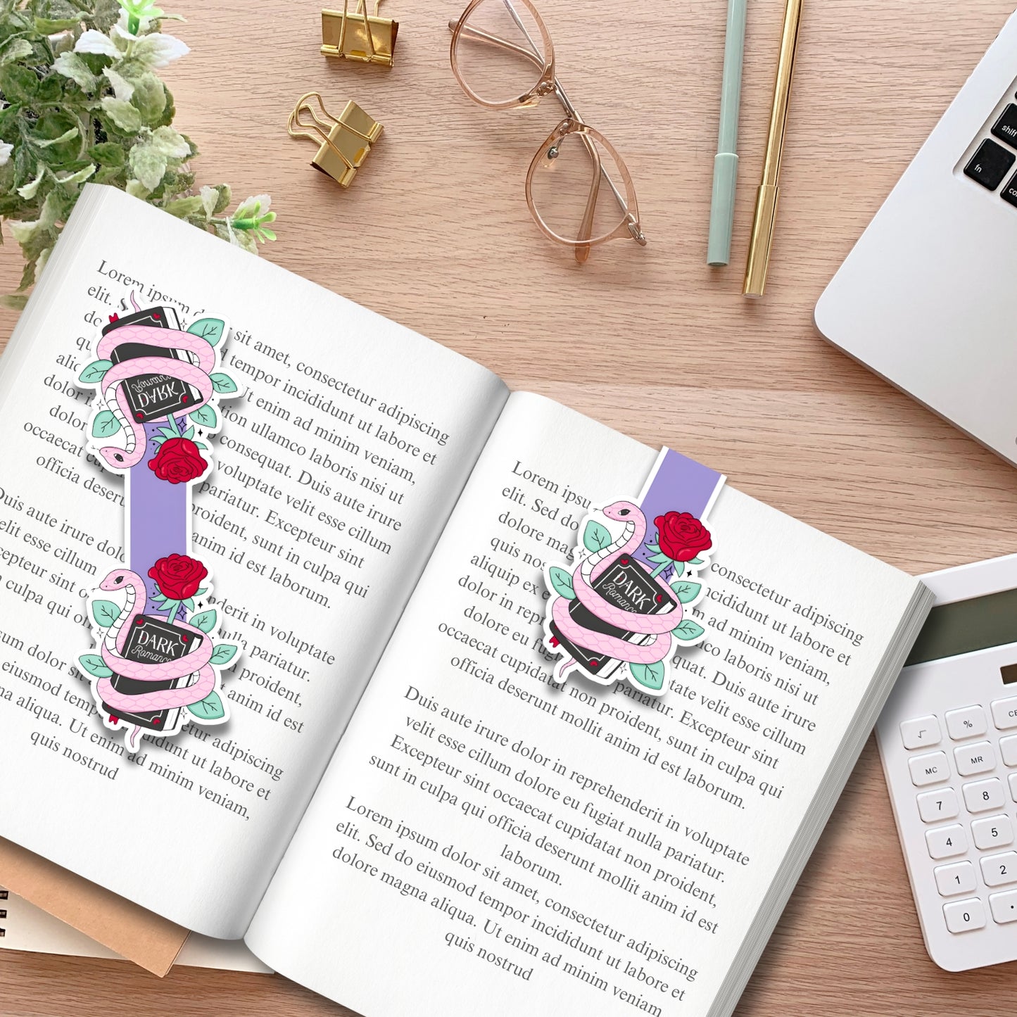 Dark Romance Snake & Rose