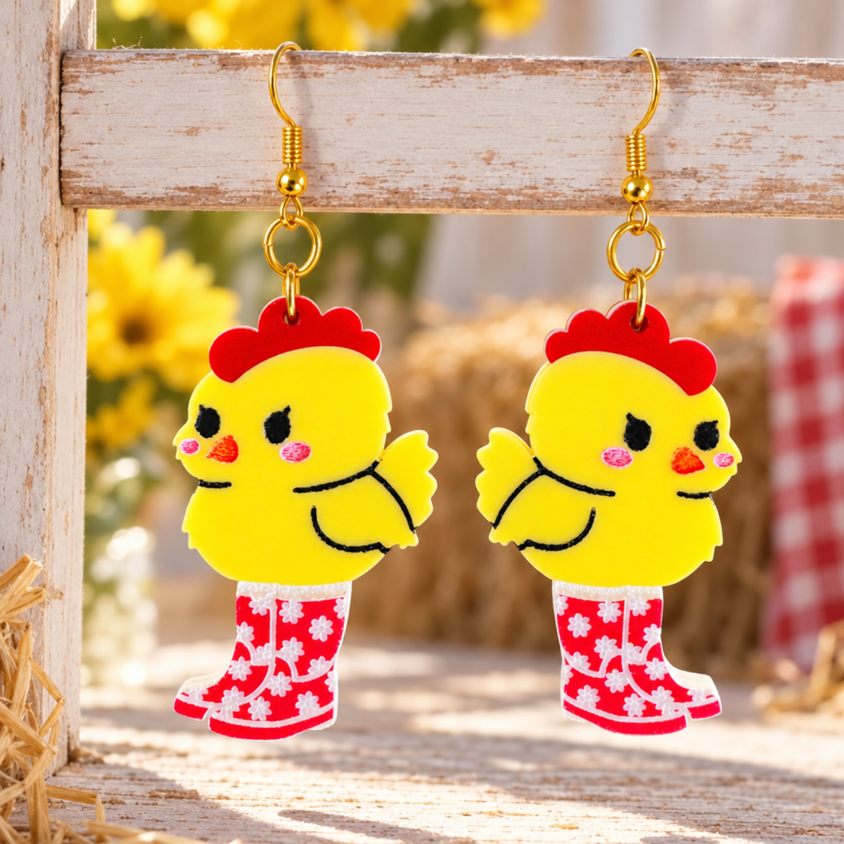 Chicken Rain Boots