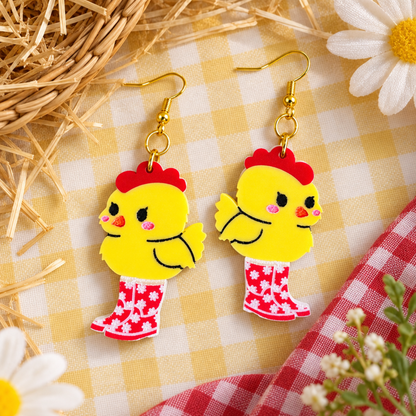 Chicken Rain Boots