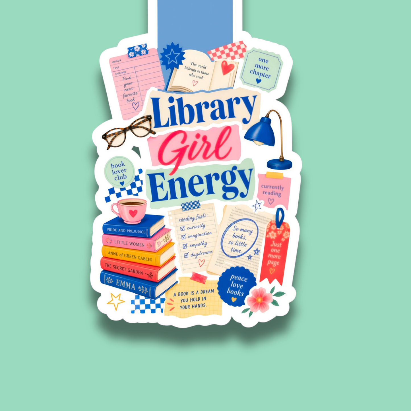 Library Girl Energy