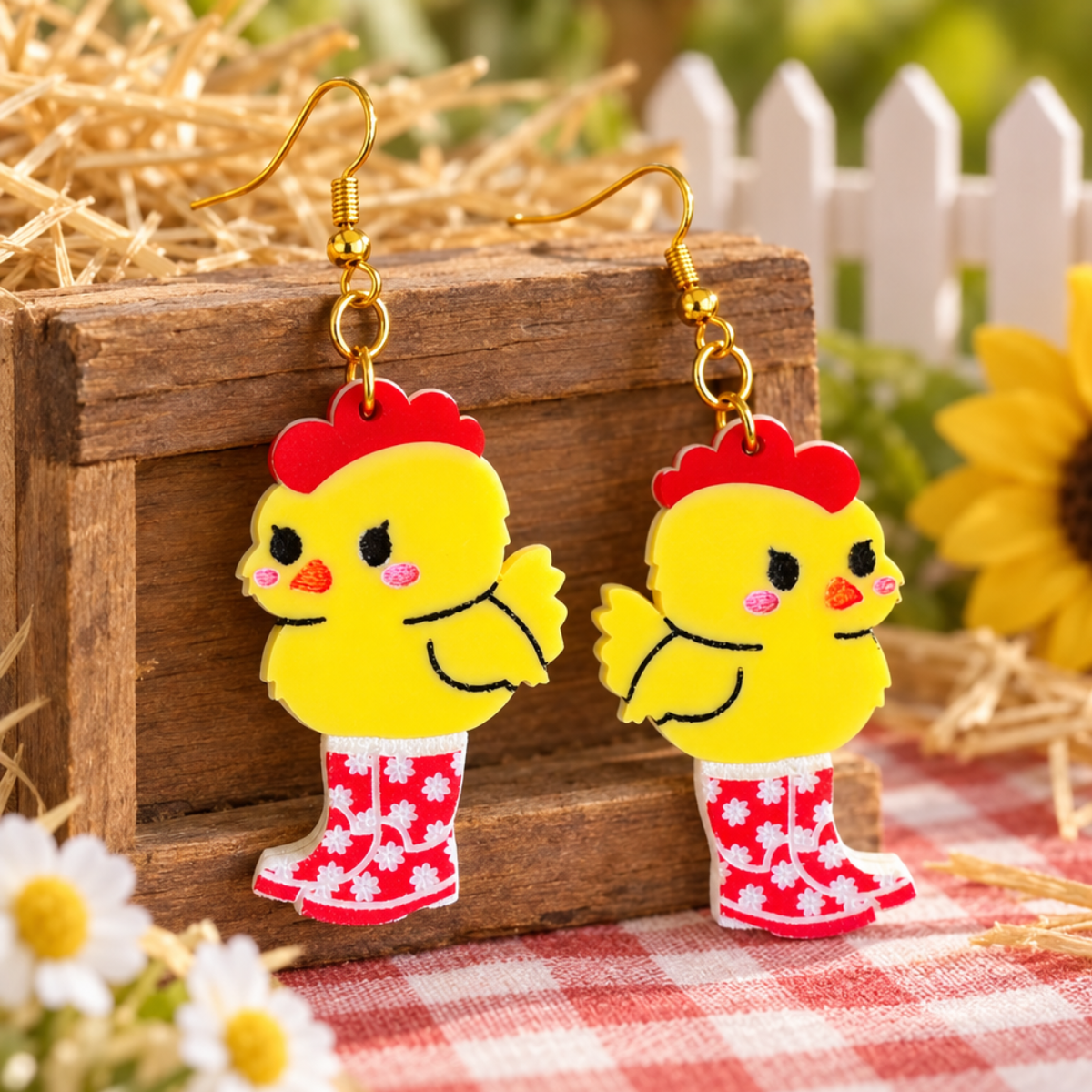 Chicken Rain Boots