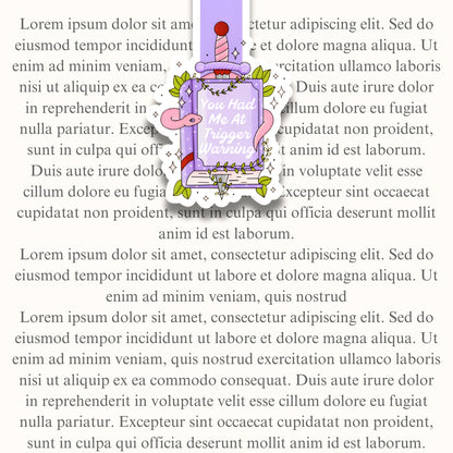 You Had Me at Trigger Warning