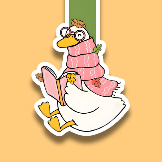 Cozy Reading Duck