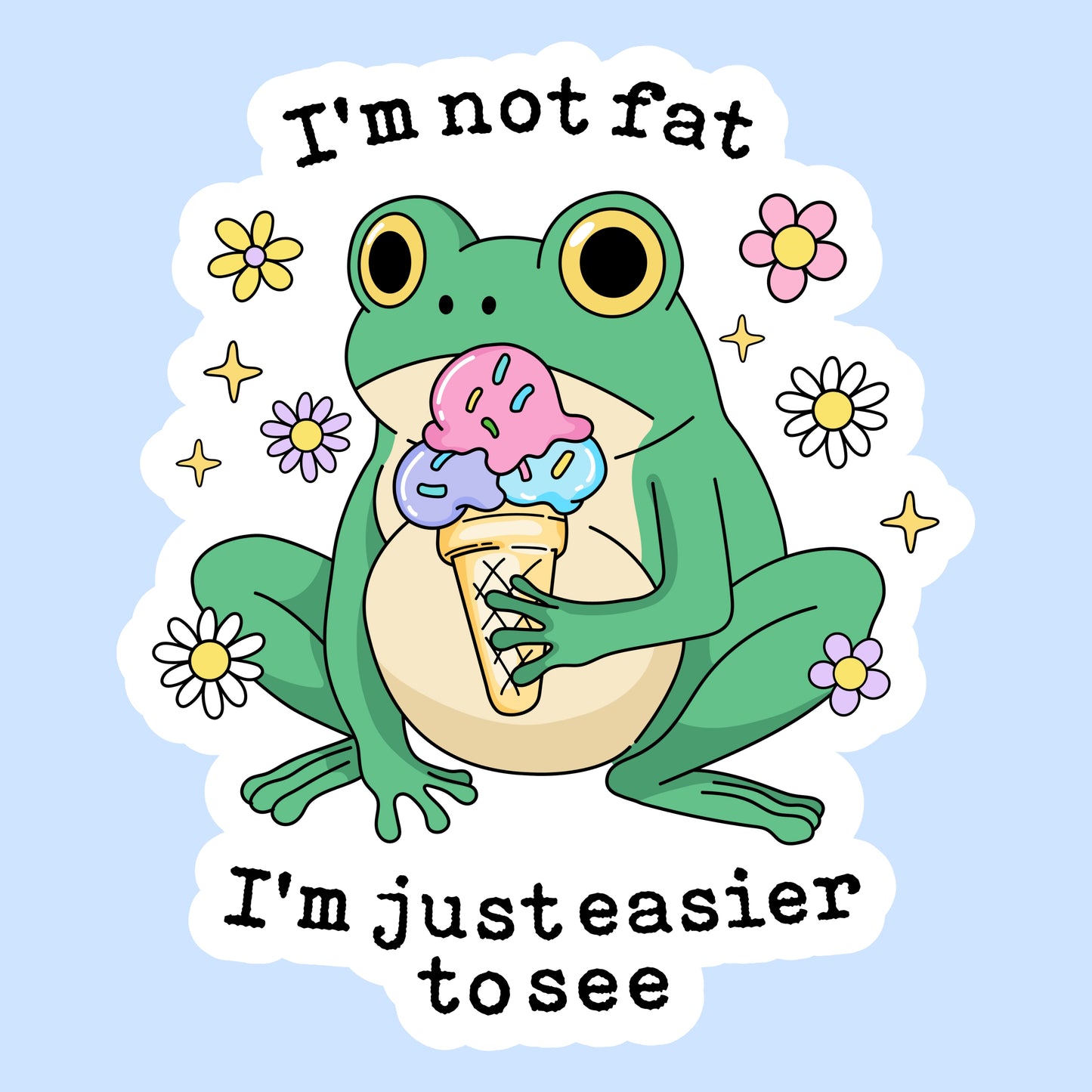 I’m Not Fat, I’m Just Easier to See
