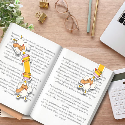 Balancing Duck with Books