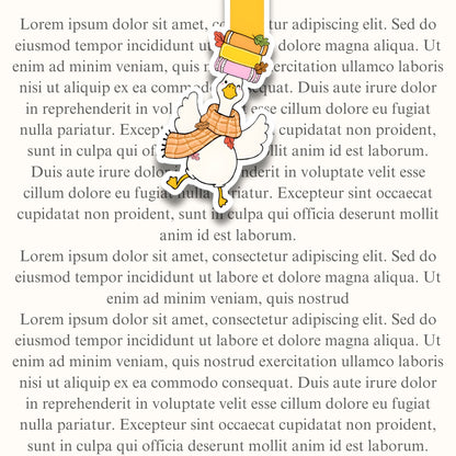 Balancing Duck with Books