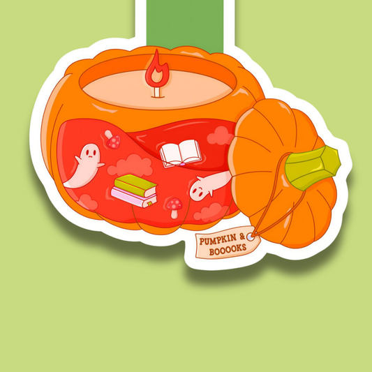 Haunted Pumpkin Candle