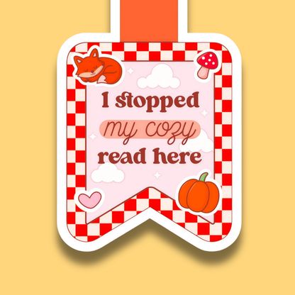 I Stopped My Cozy Read Here