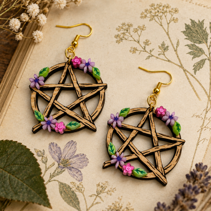 Floral Pentagram