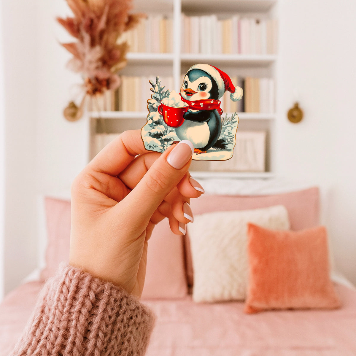 Cozy Christmas Penguin