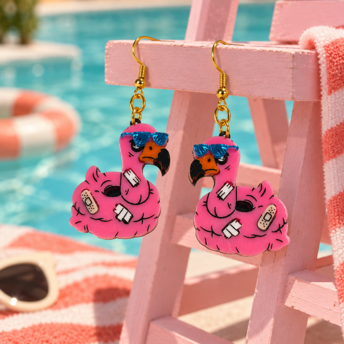 Flamingo Pool Float