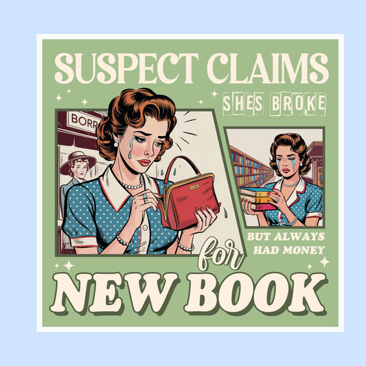 Always Has Money for New Books