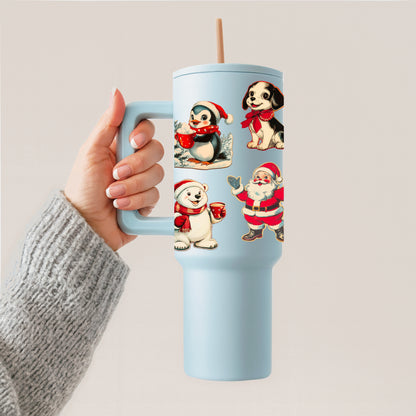Cozy Christmas Penguin