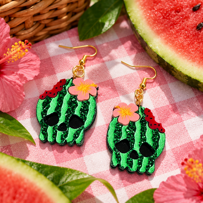 Watermelon Skull