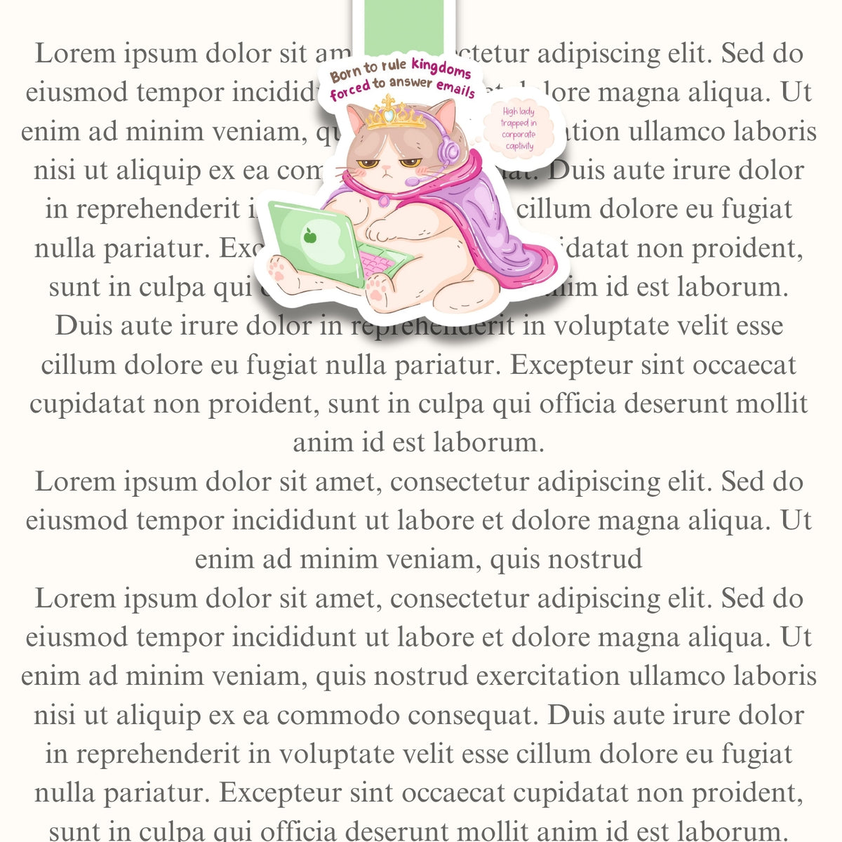 Born to Rule Kingdoms, Forced to Answer Emails