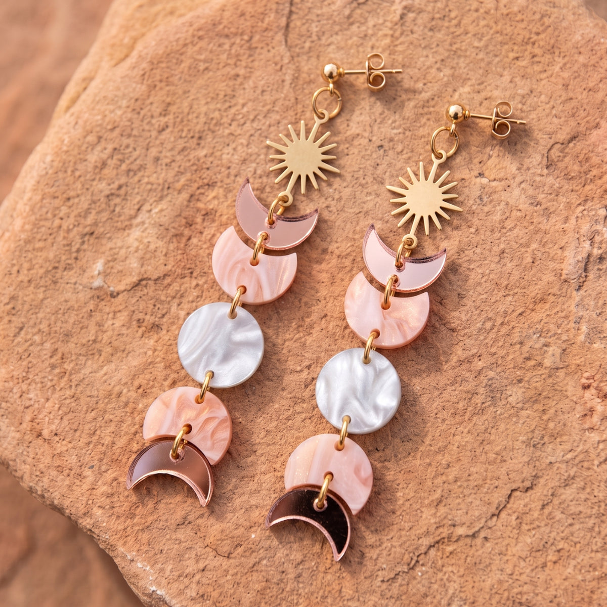 Pink Sun & Moon