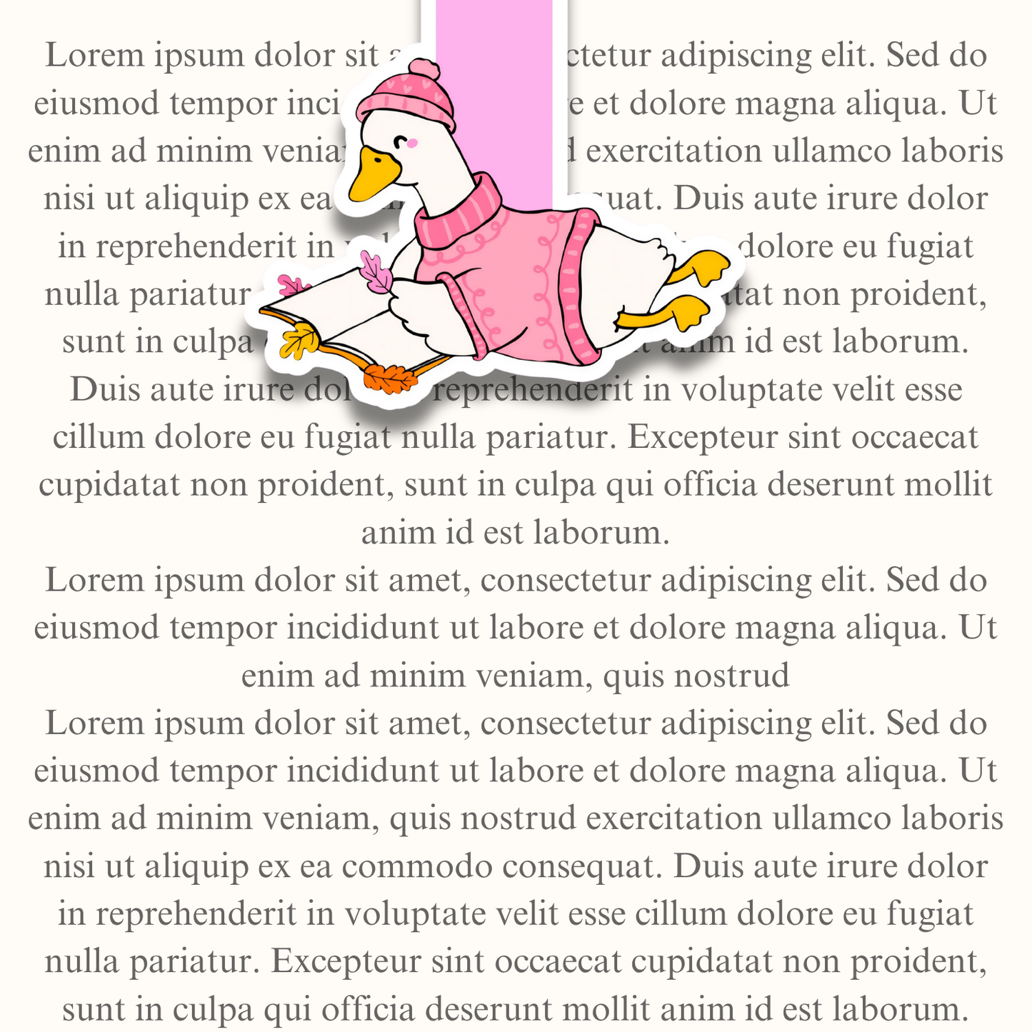 Fall Duck