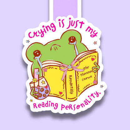 Crying Is Just My Reading Personality