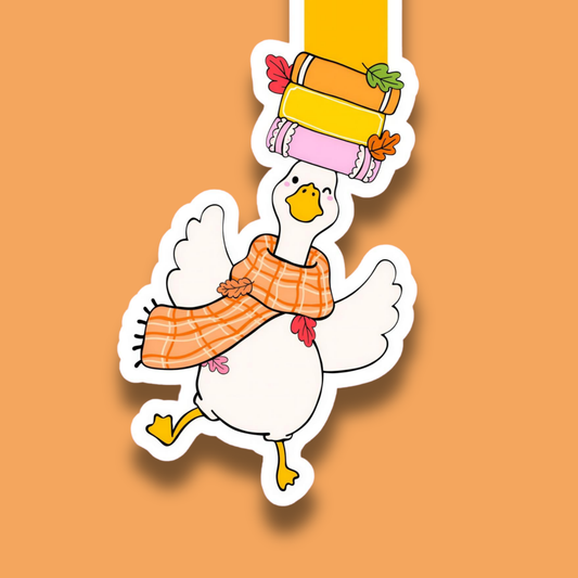 Fall Duck Bookworm