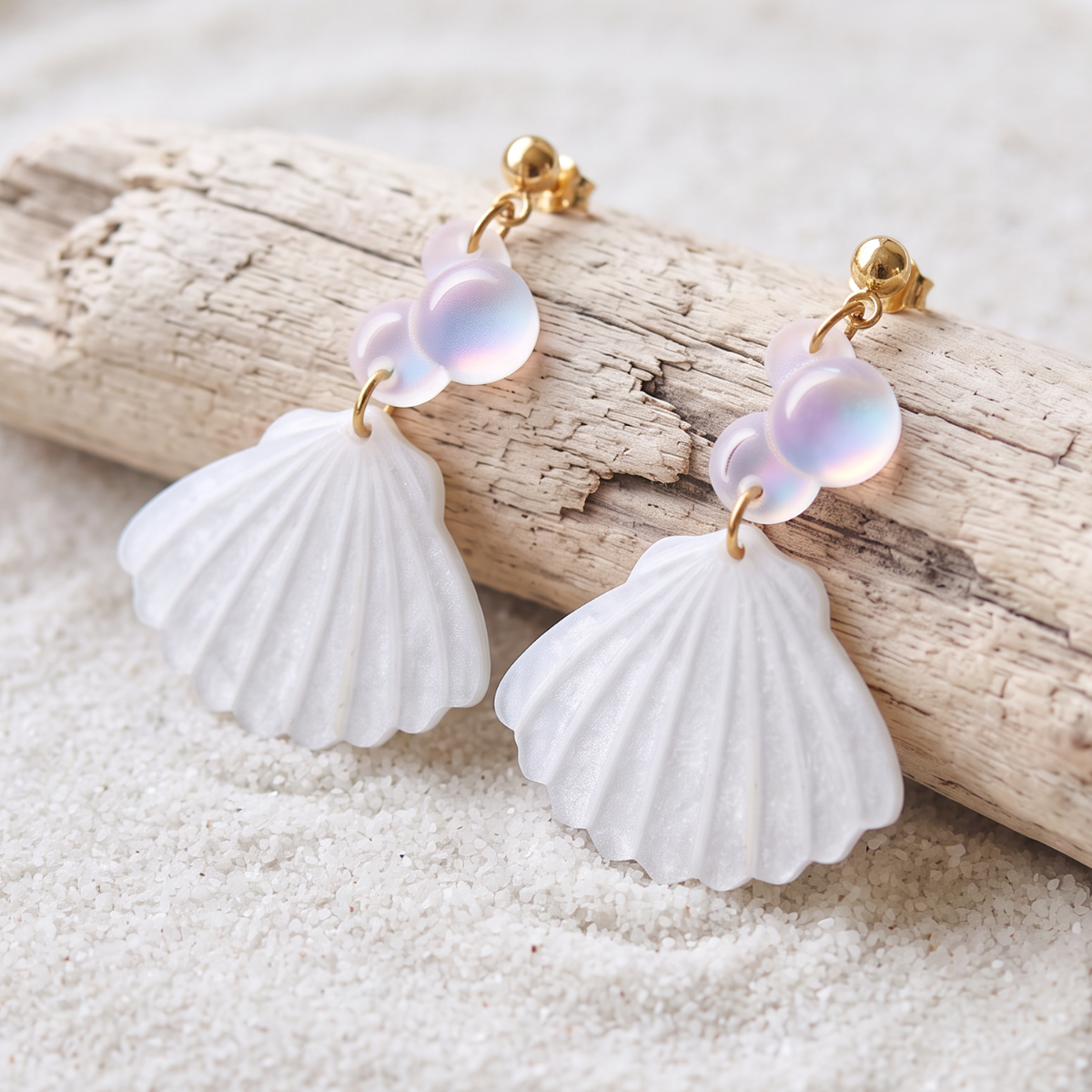 Iridescent Seashell