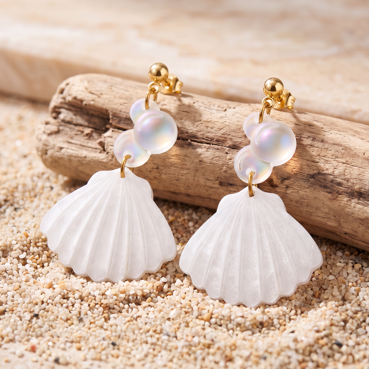 Iridescent Seashell