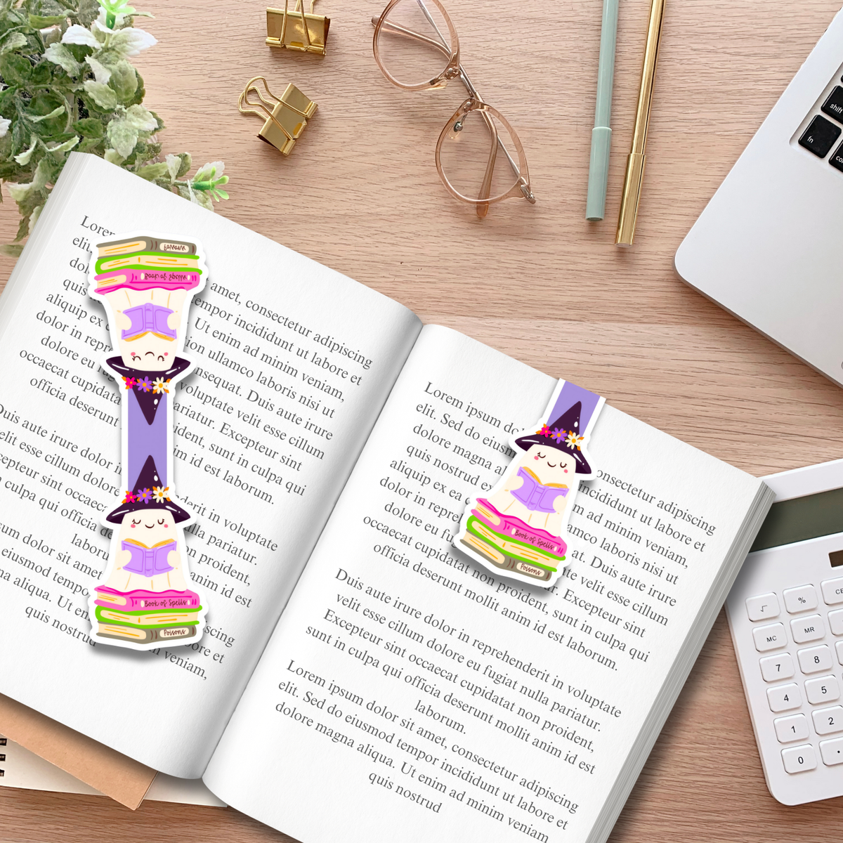 Ghostly Book Stack