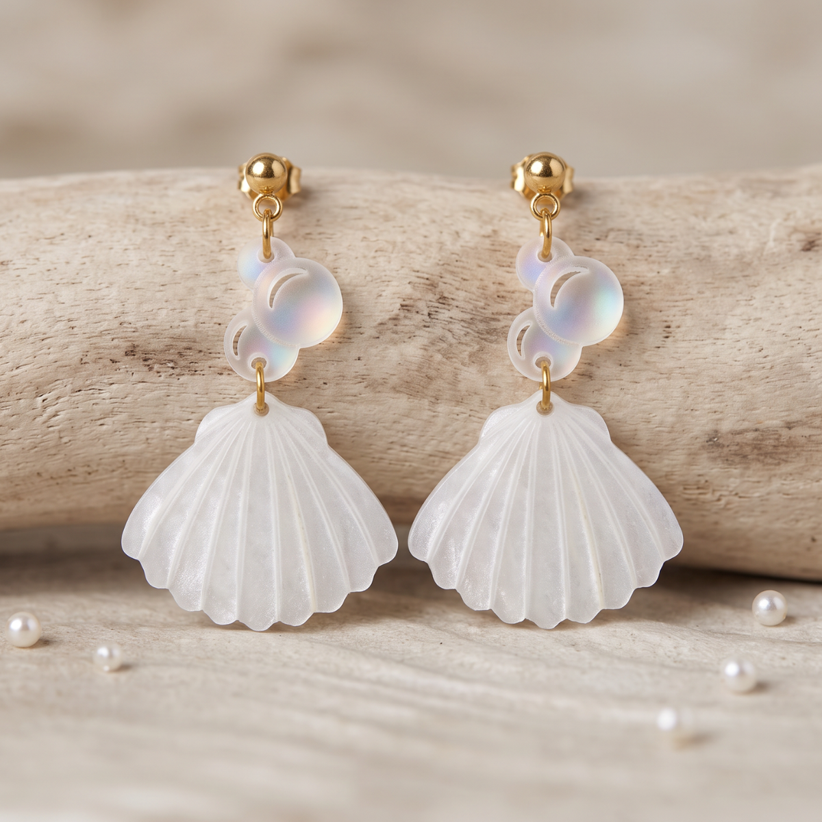 Iridescent Seashell