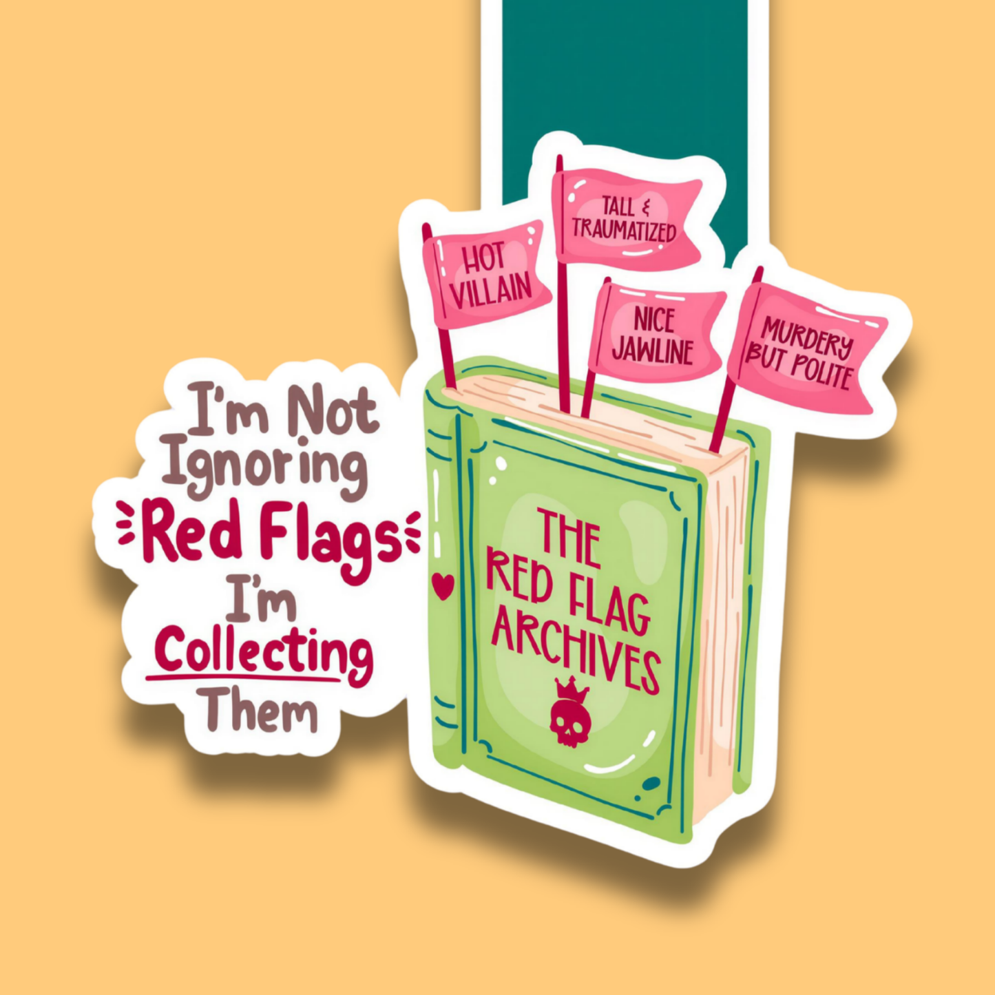 I'm Not Ignoring Red Flags, I'm Collecting Them