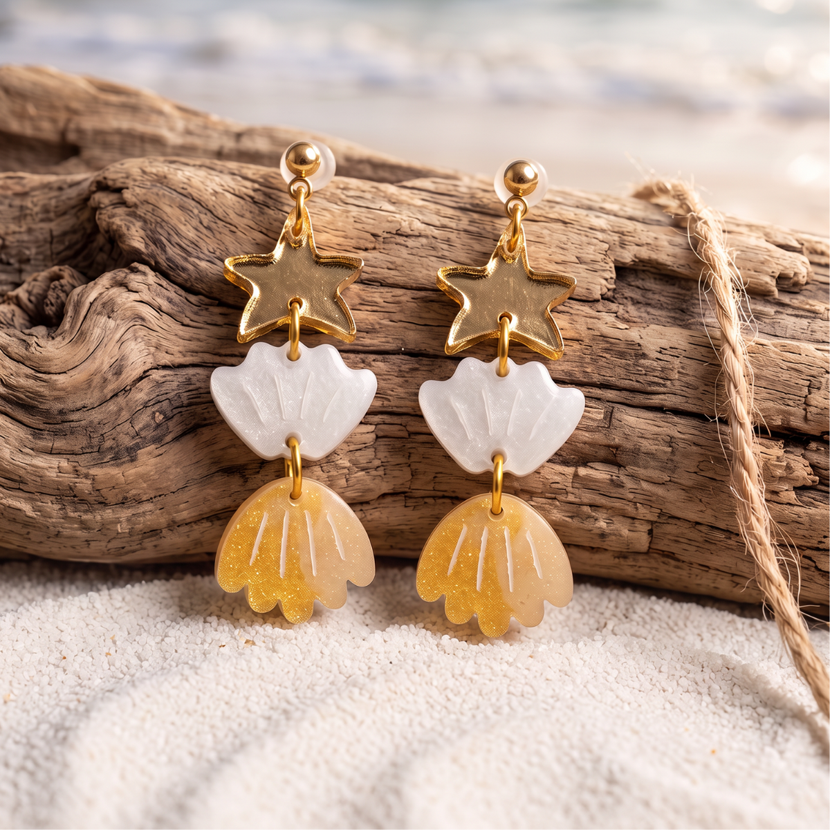 Star & Seashell Gold