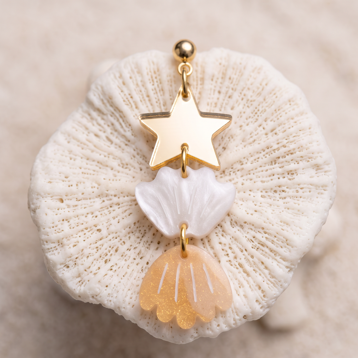 Star & Seashell Gold