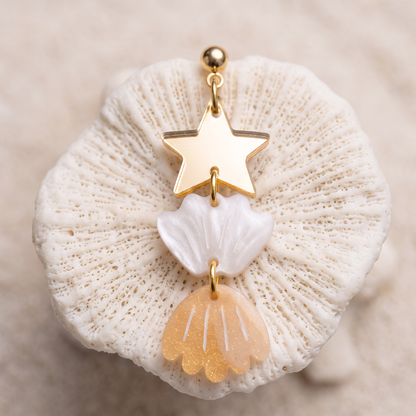 Star & Seashell Gold