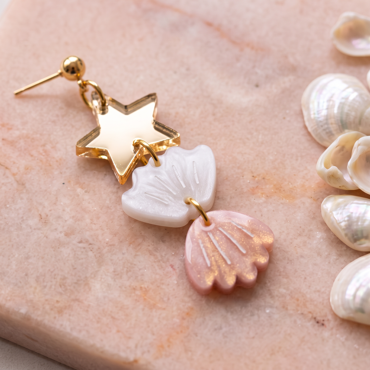 Star & Seashell Pink