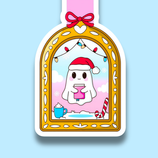 Golden Christmas Ghost