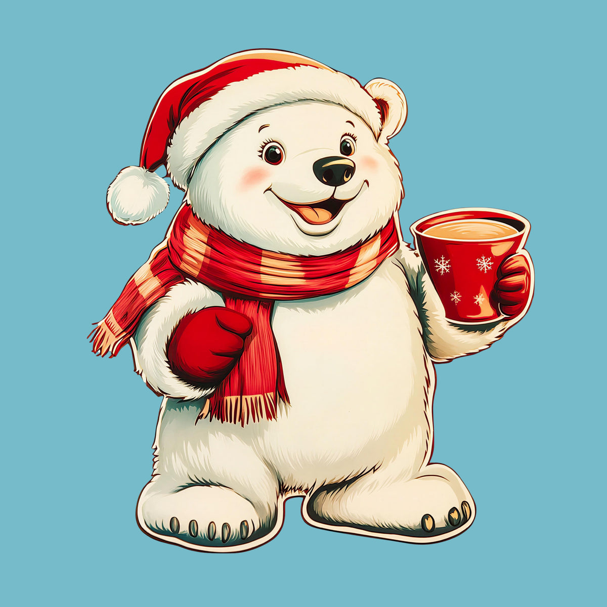 The Cozy Polar Bear
