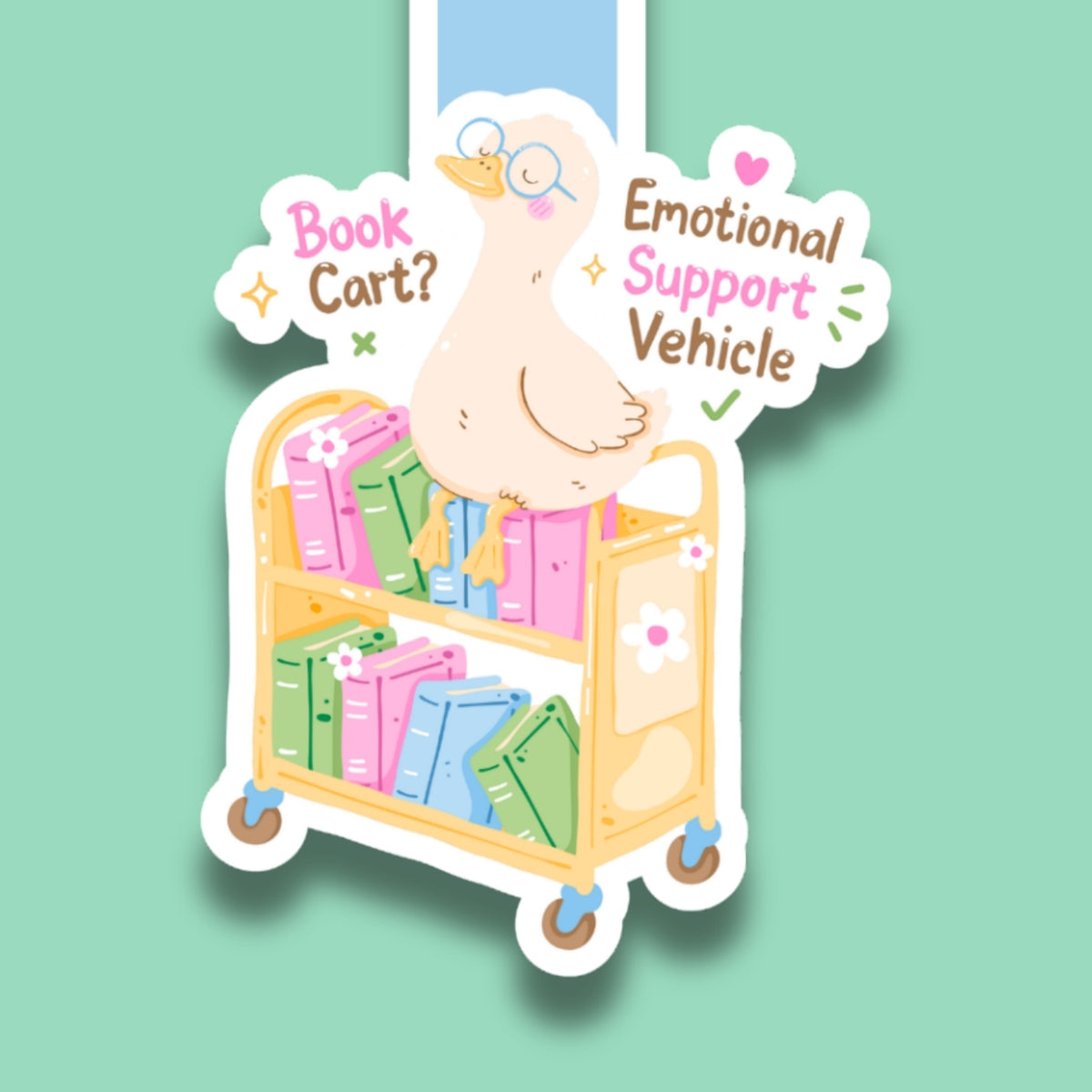 Book Cart? Emotional Support Vehicle