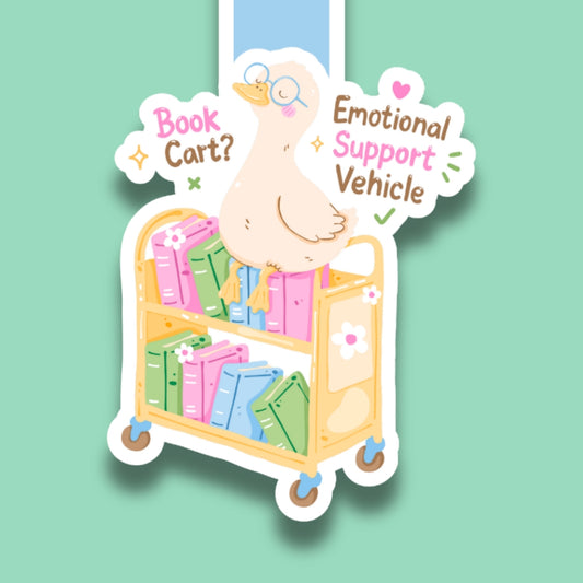 Book Cart? Emotional Support Vehicle