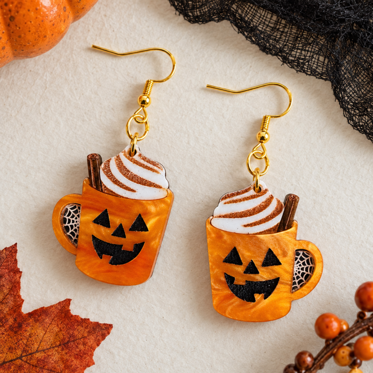 Jack-O'-Lantern Hot Cocoa