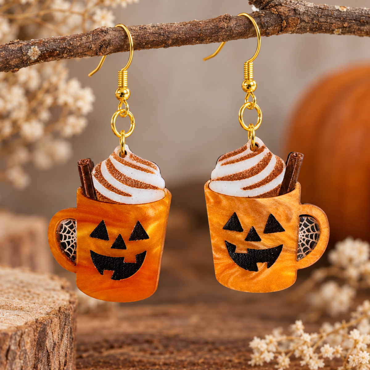 Jack-O'-Lantern Hot Cocoa