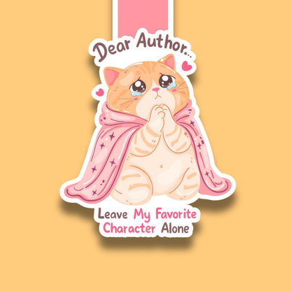 Dear Author, Leave My Favorite Character Alone