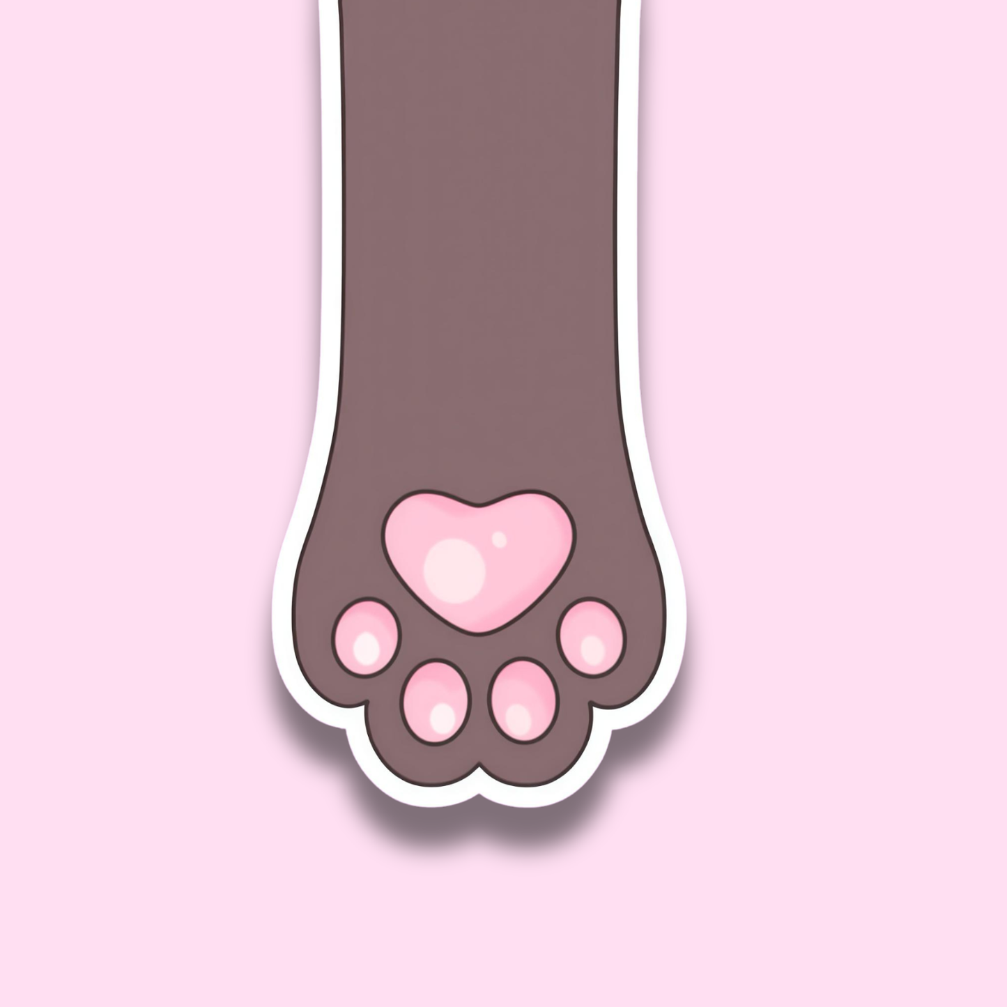 Gray Cat Paw