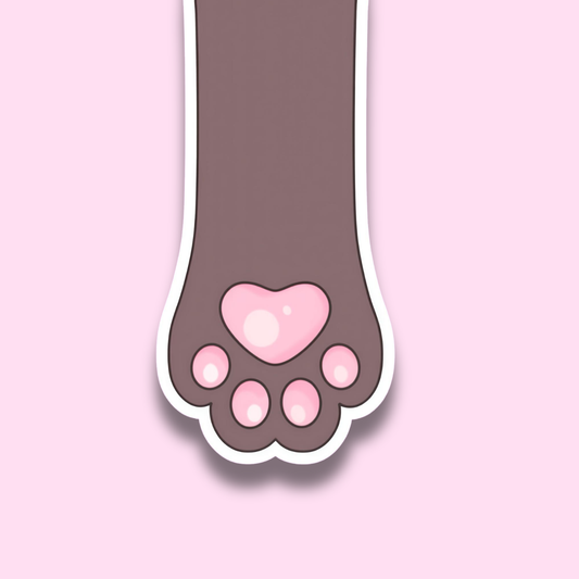 Gray Cat Paw